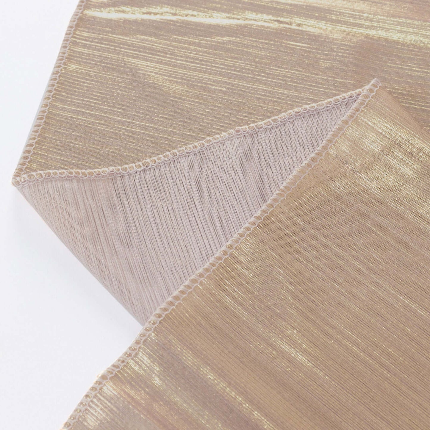 Sequin Dots Polyester 60"x126" Rectangle Tablecloth Shimmering Blush - Wrinkle Free & Sparkling Table Cover