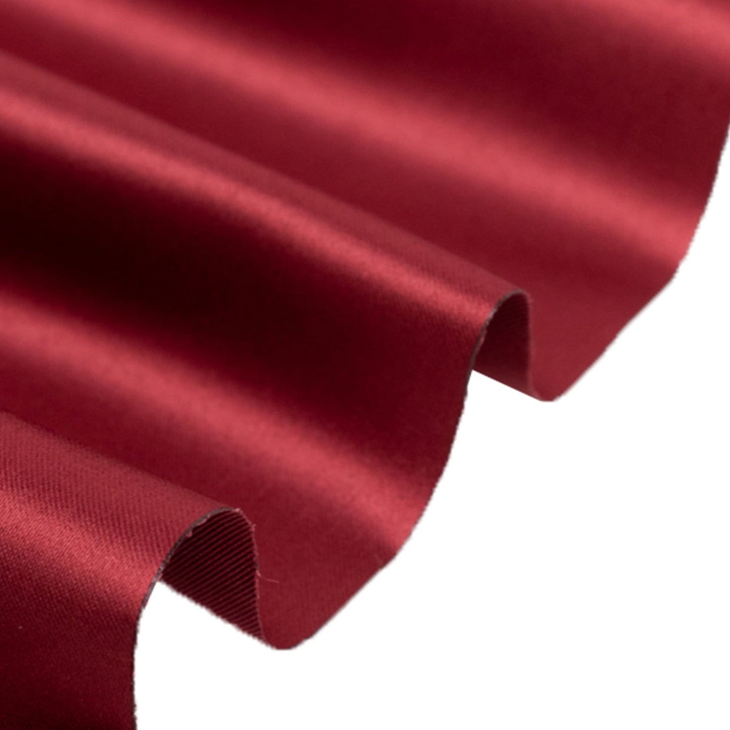 54"x10 Yards Burgundy Lamour Satin Fabric Bolt, Heavy Matte Satin Fabric By The Yard