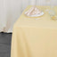 Premium Polyester Square Tablecloth 70"x70" Champagne 220GSM Wrinkle-Resistant Table Cover