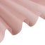 5ftx32ft Dusty Rose Chiffon Curtain Panel, Durable Flame Resistant Backdrop Ceiling Drapery With Rod Pocket
