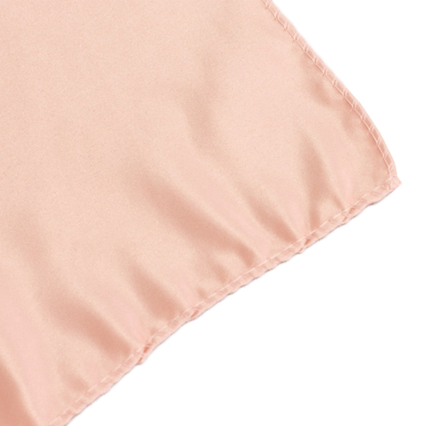 Lamour Satin 72"x72" Table Overlay Square Tablecloth Dusty Rose - Smooth Finish Table Topper