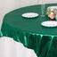 Polyester 72"x72" Table Overlay Square Tablecloth Hunter Emerald Green - Sequin Dots Wrinkle-Free Table Cover
