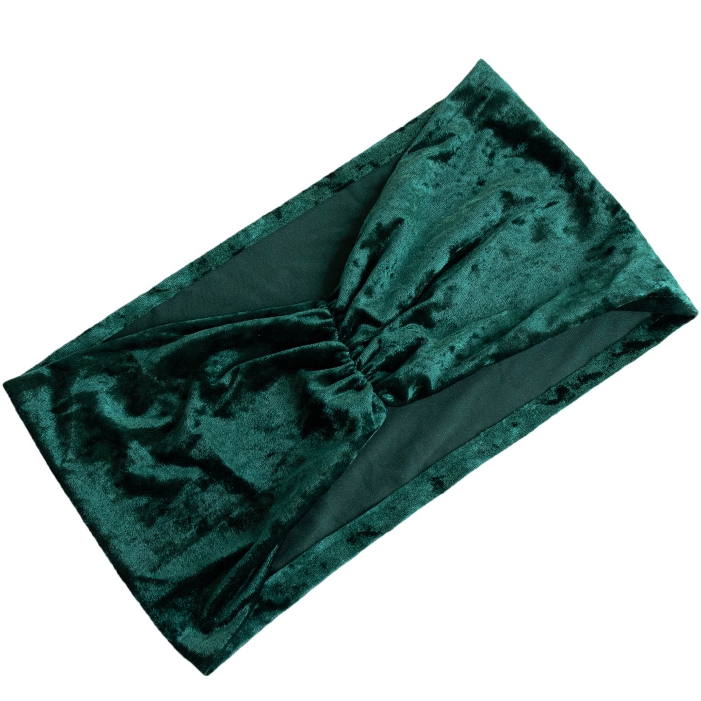 5 Pack Crushed Velvet Chair Bands Hunter Emerald Green Wide Ruffle Style - Textured Chair Sashes for Stunning Event Decor - 8"x15"