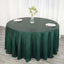 Sequin 120" Round Tablecloth Hunter Emerald Green - Seamless Glittering Table Cover