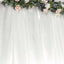 8ftx10ft Ivory Satin Event Curtain Drapes, Backdrop Event Panel
