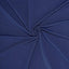 Navy Blue 4-Way Stretch Spandex Event Curtain Drapes, Wrinkle Free Backdrop Event Panel with Rod Pockets - 5ftx14ft