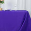 Premium Polyester 90"x156" Rectangle Tablecloth Purple - Seamless 220GSM Stain-Resistant Table Cover