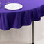 Scuba Round 70" Tablecloth Purple - Wrinkle Free & Stain Resistant Table Cover