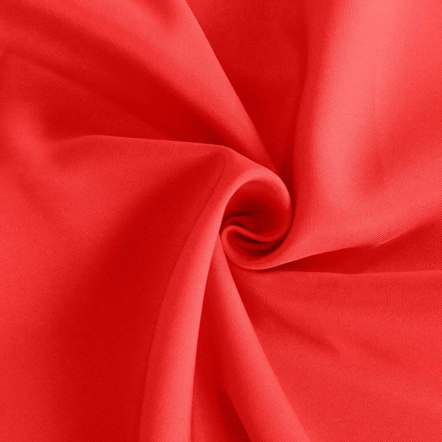 Premium Polyester 70"x70" Table Overlay Square Tablecloth Red 220GSM Wrinkle-Resistant Table Cover