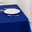 Lamour Satin 54"x54" Table Overlay Square Tablecloth Royal Blue - Durable & Silk-Like Table Cover