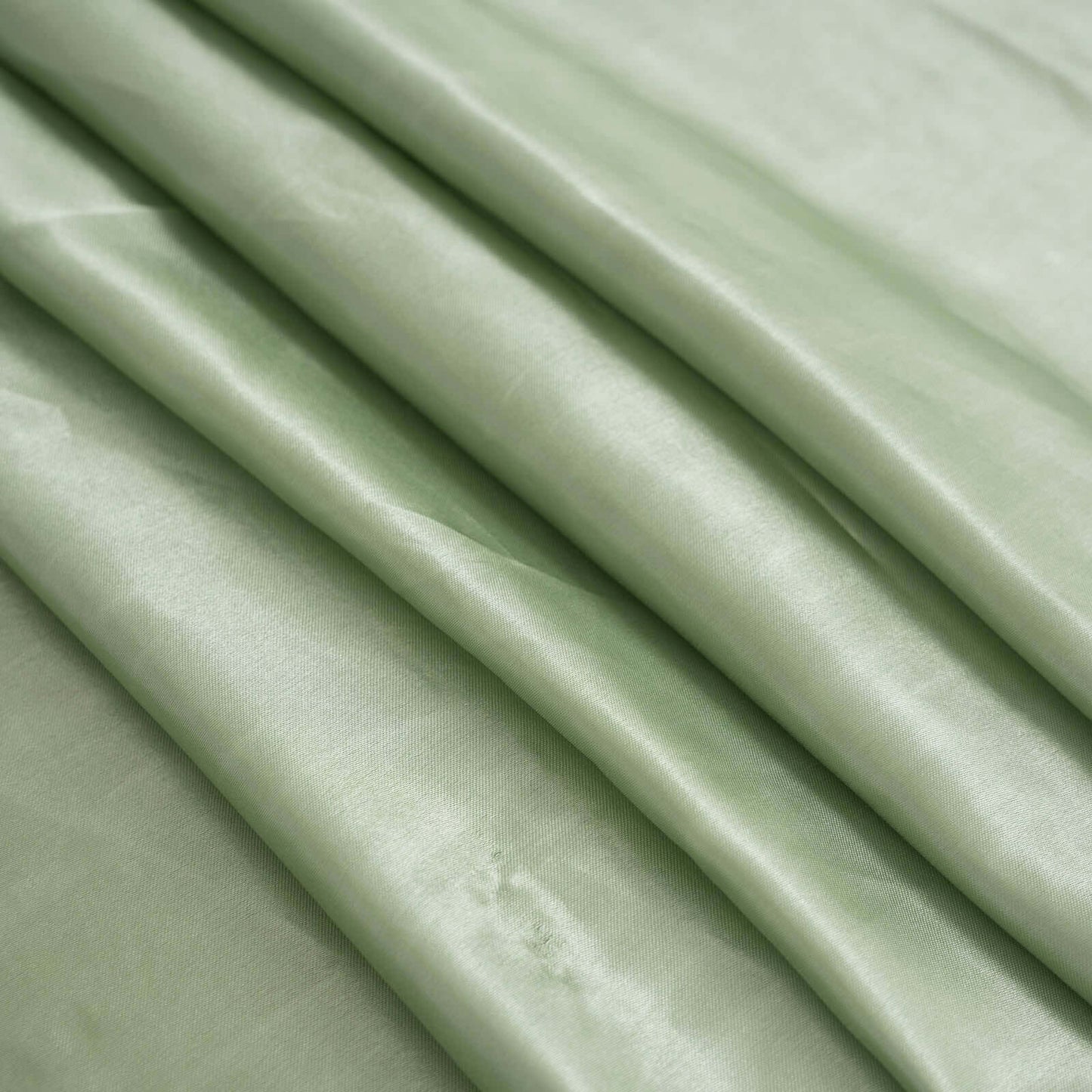 Satin Rectangular 60"x126" Tablecloth Sage Green - Smooth and Lustrous Table Cover