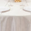 Scuba Polyester 12"x108" Table Runner Shimmer Silver - Wrinkle-Free Table Linen