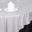 Polyester 72"x72" Table Overlay Square Tablecloth Silver - Glitter Sparkle Table Topper