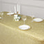 Shimmer Tinsel Spandex 72"x30" Rectangle Tablecloth Metallic Champagne Glittered Shiny Stretch Table Cover