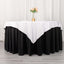 Scuba 70"x70" Table Overlay Square Tablecloth White - Wrinkle Free & Stain Resistant Table Cover for Weddings and Banquets