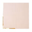 50-Pack Paper Beverage Napkins with Gold Foil Edge Blush - Disposable 2 Ply Cocktail Napkins for Events 6.5"x6.5"