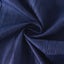 Taffeta 72"x72" Table Overlay Square Tablecloth Navy Blue - Accordion Crinkle Table Cover