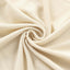 5ft Matte Beige Spandex Fitted Chiara Backdrop Stand Cover For Round Top Wedding Arch