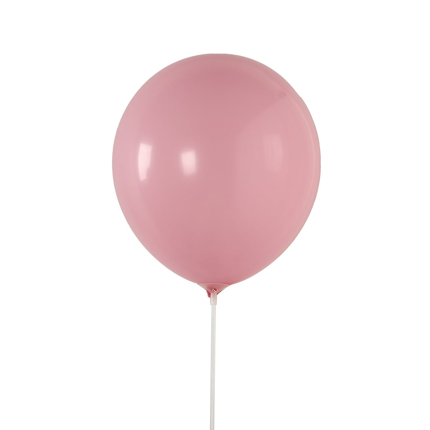 50 Pack Matte Pastel Pink Biodegradable Balloons 12", Round Eco-friendly Thick Latex Party Balloons