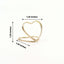 10-Pack Metal Card Holder Stands Double Heart Design Gold - Table Number Stands and Wedding Place Card Menu Clips 1"