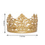 Metal Princess Crown Cake Topper Gold - Exquisite Cake Centerpiece Decor for QuinceaÃ±eras Bridal Showers & Fairytale - Themed Events 2" - Linen Luxes