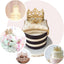 Metal Princess Crown Cake Topper Gold - Exquisite Cake Centerpiece Decor for QuinceaÃ±eras Bridal Showers & Fairytale - Themed Events 2" - Linen Luxes