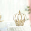Metal Royal Crown Cake Topper Gold for Glamorous Events & Special Occasions 8" - Linen Luxes