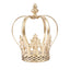 Metal Royal Crown Cake Topper Gold for Glamorous Events & Special Occasions 8" - Linen Luxes