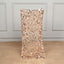 Sequin Chair Slipcover Big Payette Design for Chiavari Chairs Rose Gold - Glittering Chair Back Cover