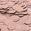 Metallic Round Party Confetti 18G Bag Rose Gold Foil, Balloon Table Confetti Glitter Dots for Festive Weddings Baby Bridal Showers & Events - Linen Luxes