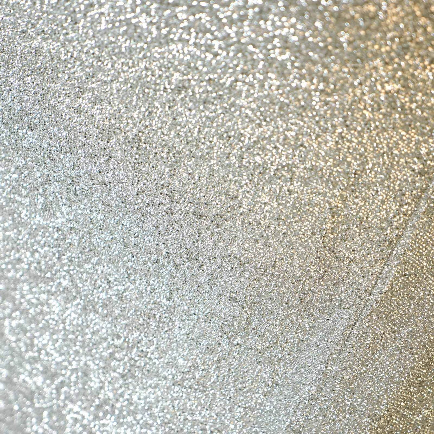 Metallic Spandex 36" Fitted Glitter Round Cocktail Table Cover Silver - Stretch Fit for High Top Tables - Linen Luxes
