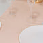 Lamour Satin 12"x108" Table Runner Blush - Smooth & Lustrous Finish
