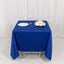 Scuba Square 70"x70" Tablecloth Royal Blue - Wrinkle Free & Stain Resistant Table Cover