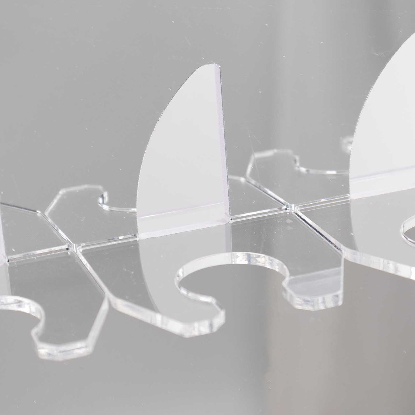 2-Tier Champagne Glass Holder Display Stand Table Top in Silver Mirror Finish - Modern Stemware Rack Cocktail Drink Holder with 18 Hooks for Events & DIY Bars 25"