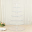7-Tier Acrylic Round Cupcake Stand Clear & Catering Displays 26"