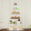 6-Tier Acrylic Round Cupcake Stand Clear for Special Events & Catering Displays 22"