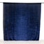 Navy Blue Crushed Velvet Backdrop Curtain â€“ 8ft x 8ft Event Drape with Rod Pocket, Privacy Panel for Photo Booths & Events - Linen Luxes