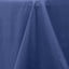 Premium Polyester 90" Round Tablecloth Navy Blue - Stain and Wrinkle-Resistant Design with 220GSM Thickness Table Cover