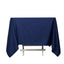 Scuba Square 70"x70" Tablecloth Navy Blue - Wrinkle Free & Stain Resistant Table Cover