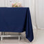 Scuba Square 70"x70" Tablecloth Navy Blue - Wrinkle Free & Stain Resistant Table Cover