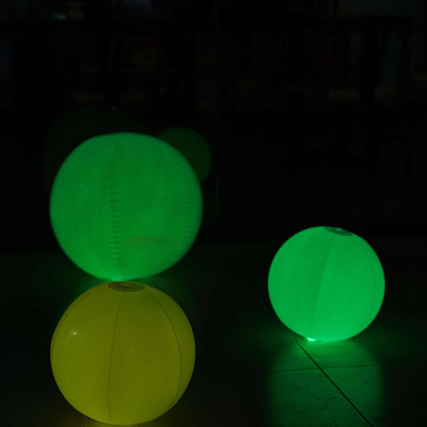 12" Inflatable Outdoor Garden Light Up Ball, Floating Pool Glow Ball With Remote - 13 RGB Colors and 3 Color Modes
