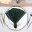 Sequin 20"x20" Napkin Hunter Emerald Green - Shimmering Dinner Napkin