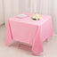 Scuba Square 70"x70" Tablecloth Pink - Wrinkle Free & Stain Resistant Table Cover