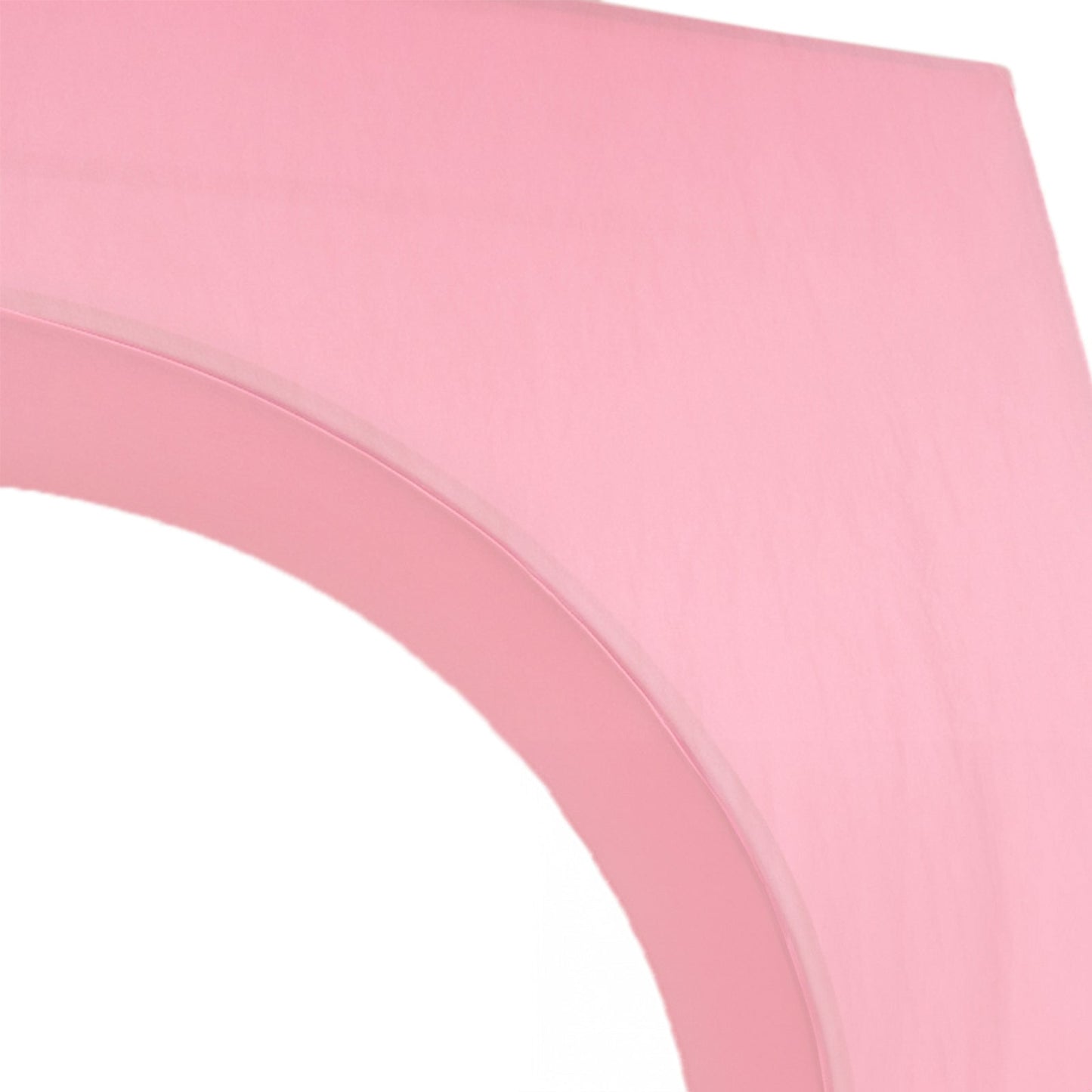 8ft Pink Spandex Backdrop Stand Cover for Arc de Triomphe Stand, Stretch Fitted Floral Balloon Frame Wedding Arch Cover