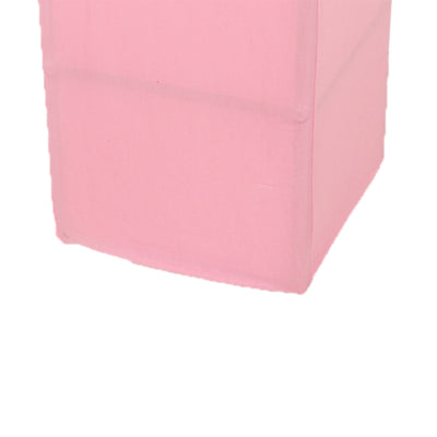 8ft Pink Spandex Backdrop Stand Cover for Arc de Triomphe Stand, Stretch Fitted Floral Balloon Frame Wedding Arch Cover