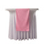 Scuba Polyester 12"x108" Table Runner Pink - Wrinkle-Free Table Linen