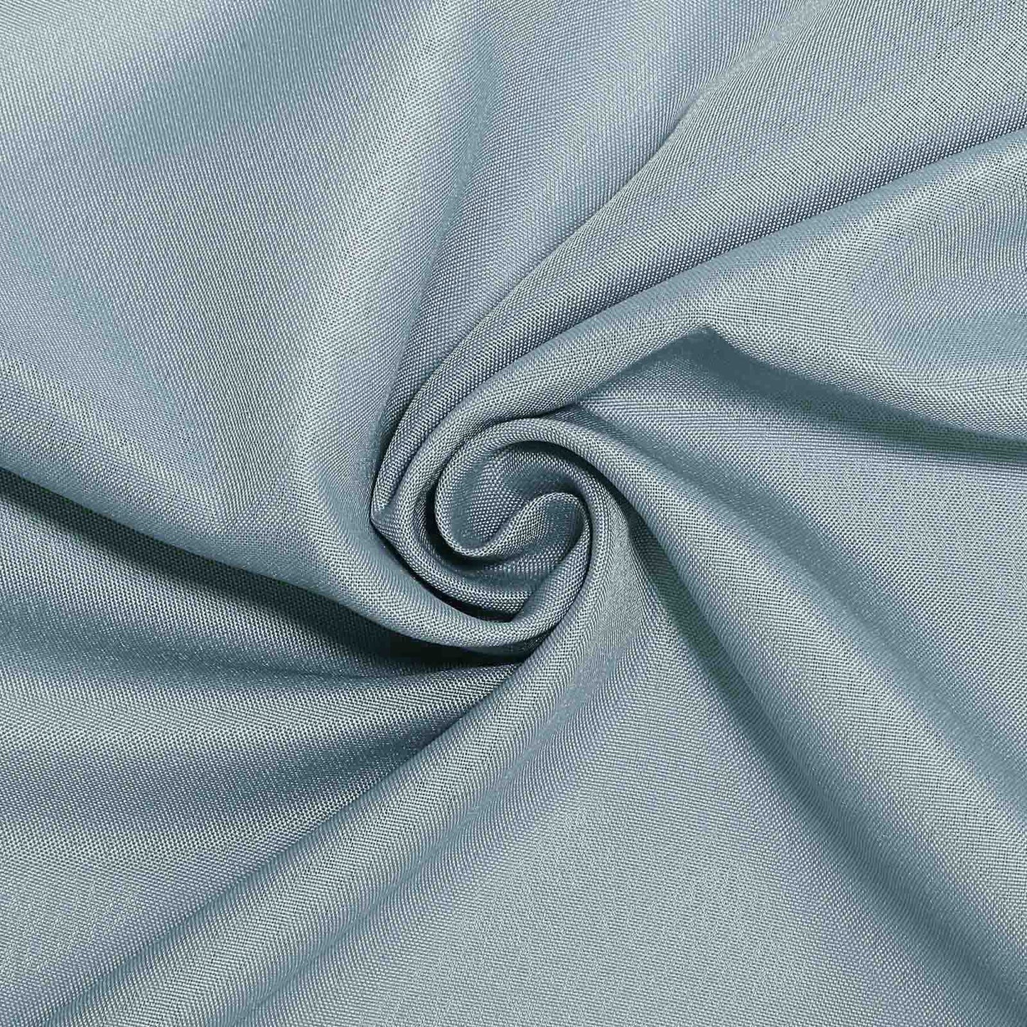 Polyester 108" Round Tablecloth Dusty Blue - Wrinkle - Resistant Table Cover - Linen Luxes