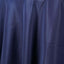 Polyester 108" Round Tablecloth Navy Blue - Wrinkle - Resistant Table Cover - Linen Luxes