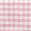 Polyester 108" Round Tablecloth White/Rose Quartz - Checkered Buffalo Plaid Design for Stylish Celebrations - Linen Luxes