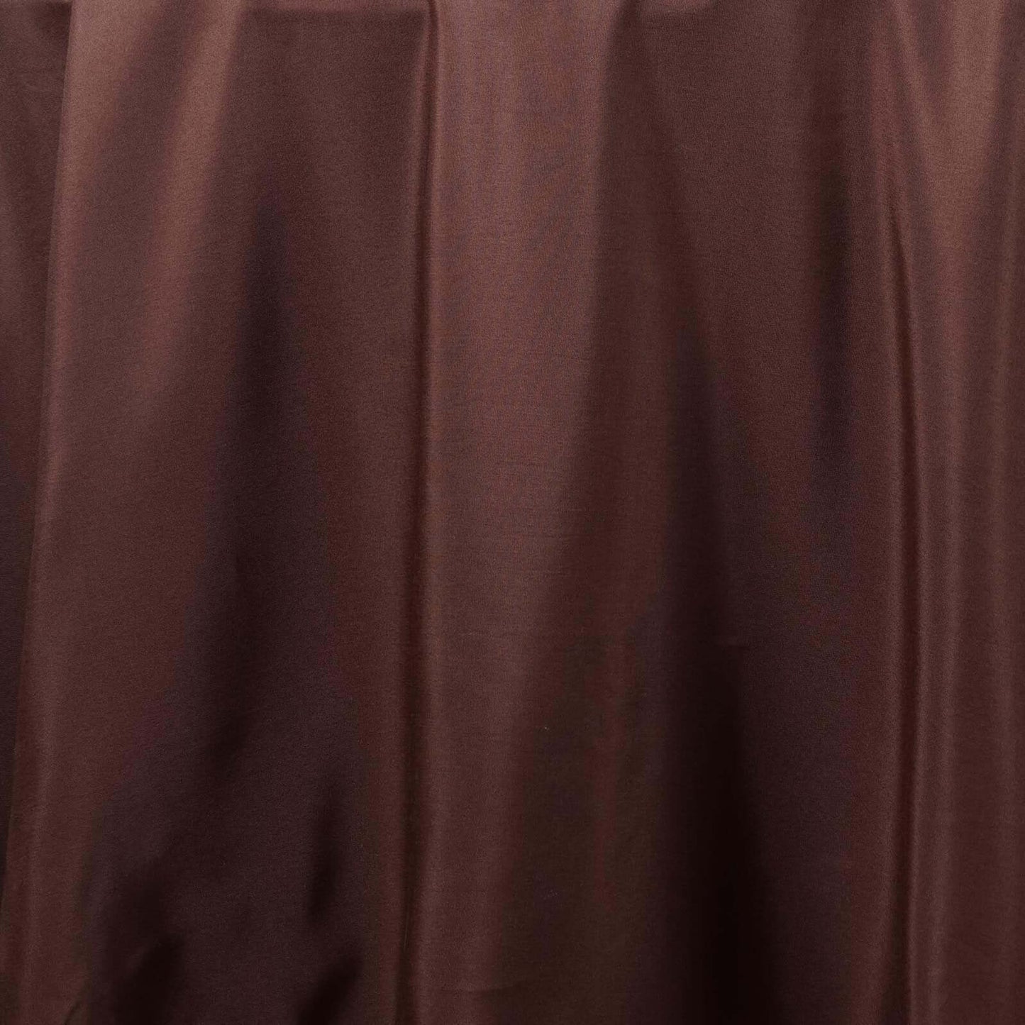 Polyester 120" Round Tablecloth Chocolate - Seamless Wrinkle - Resistant Table Cover - Linen Luxes